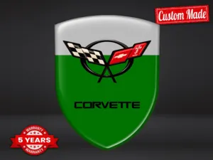 Corvette Autocollants Pare-Chocs Résistants Qualité Universel